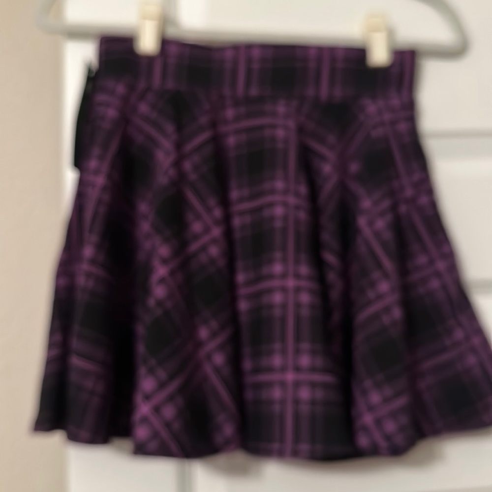 Plaid skirt